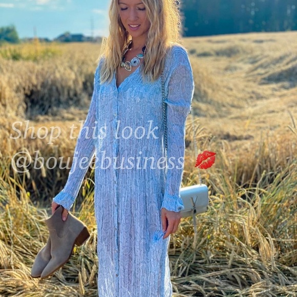 ZARA BNWT Wrinkled Effect Printed Dress + Pants 2pc Coord Set - Picture 2 of 10